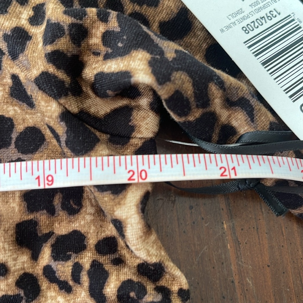 NWT Torrid Betsy Johnson Leopard Ponte A Line Dress Sz 1 1 X 14-16 - Picture 4 of 6